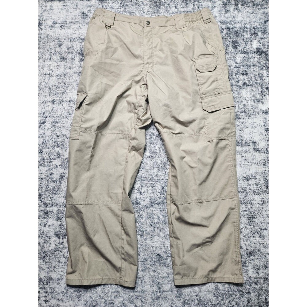 5.11 Tactical Series Cargo Pants Mens Size 40x30 Khaki Tan RN 109614